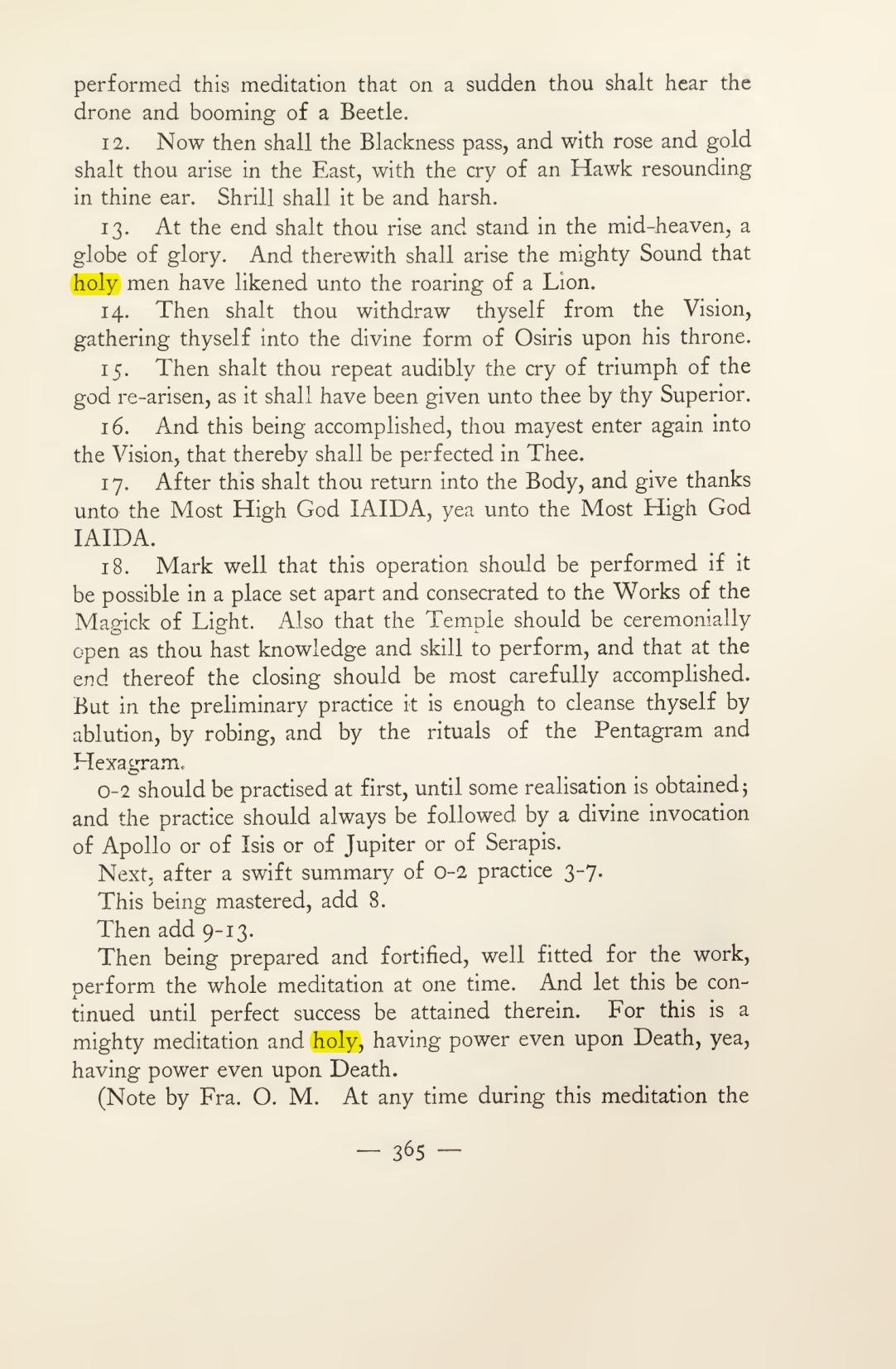 Original scan of Magick in Theory and Practice (Section 4), PDF page 65