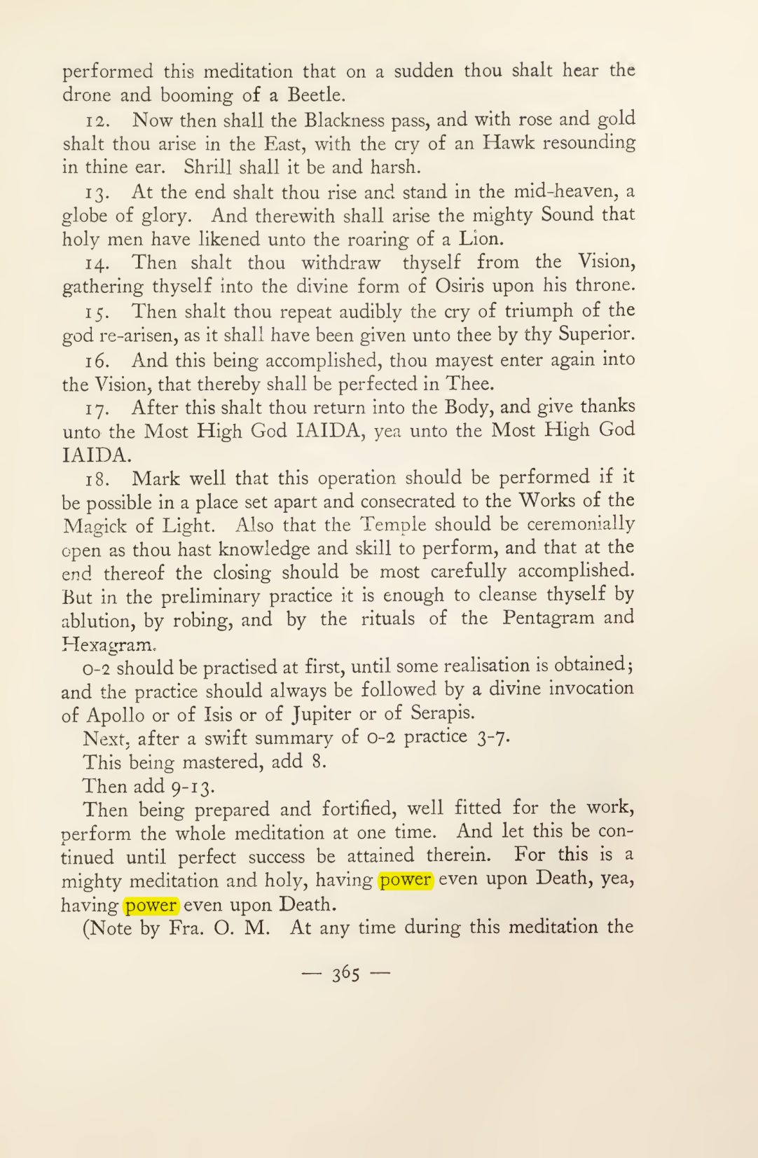 Original scan of Magick in Theory and Practice (Section 4), PDF page 65