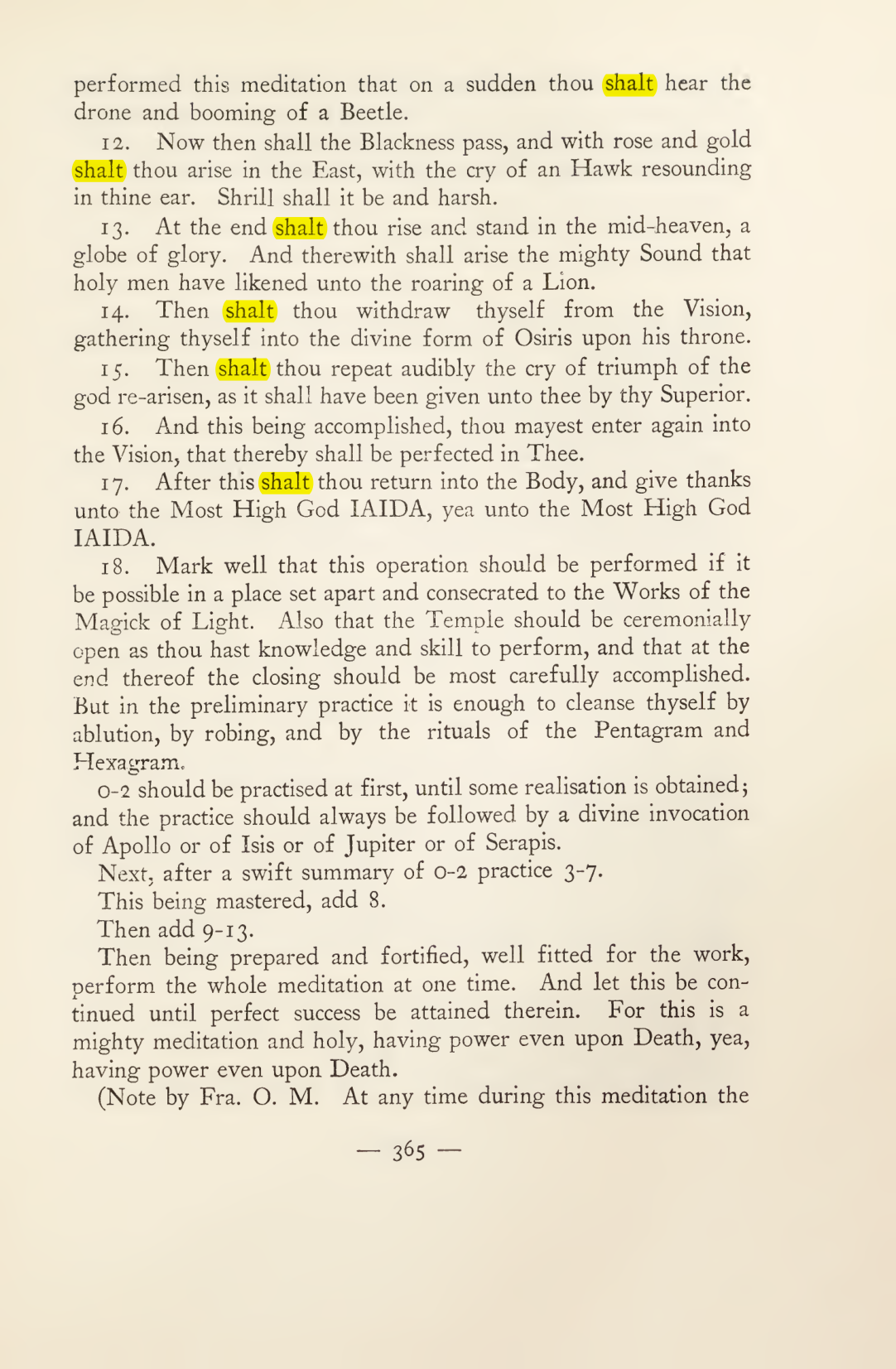 Original scan of Magick in Theory and Practice (Section 4), PDF page 65