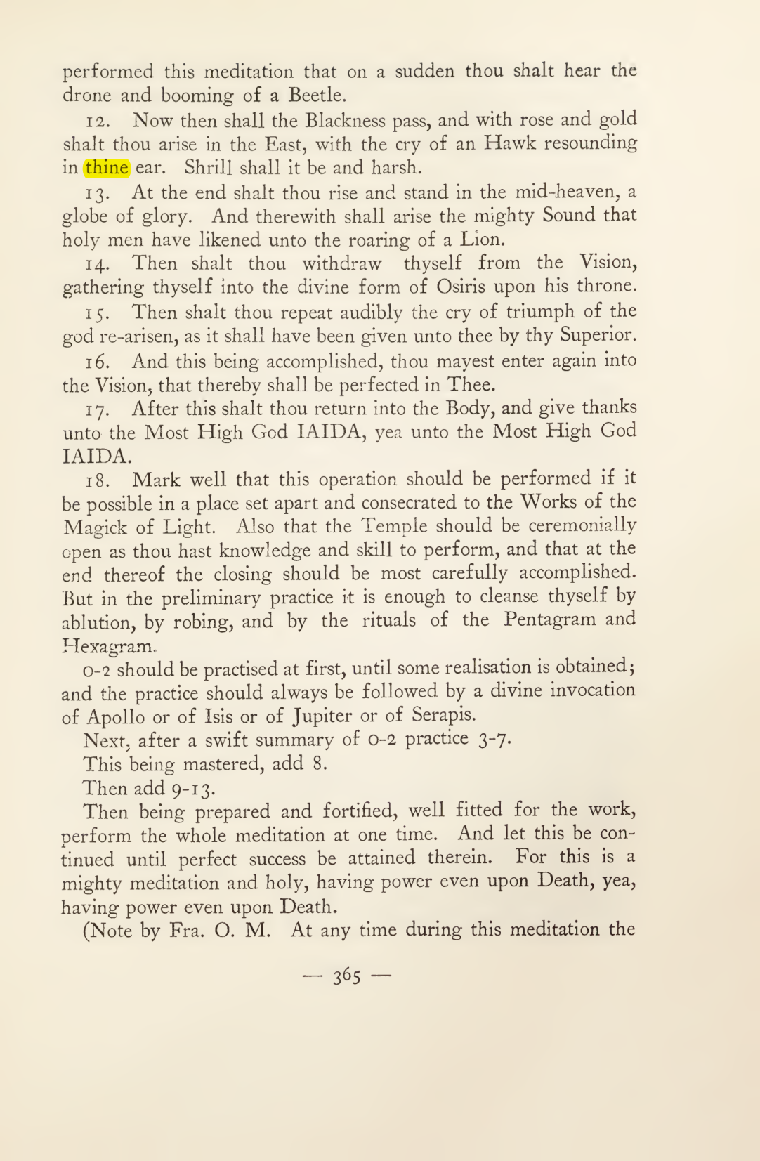 Original scan of Magick in Theory and Practice (Section 4), PDF page 65