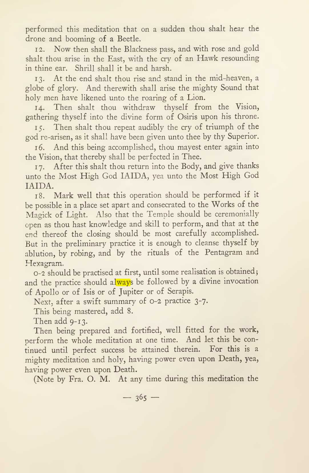 Original scan of Magick in Theory and Practice (Section 4), PDF page 65
