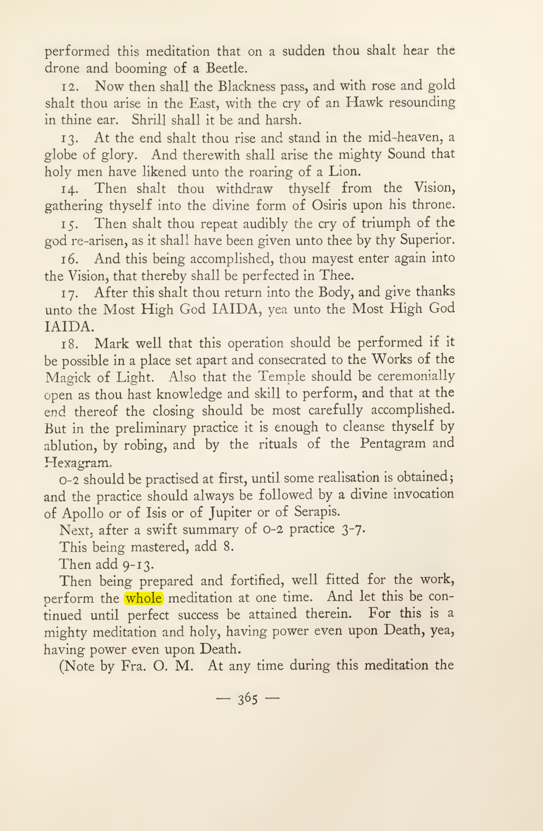 Original scan of Magick in Theory and Practice (Section 4), PDF page 65