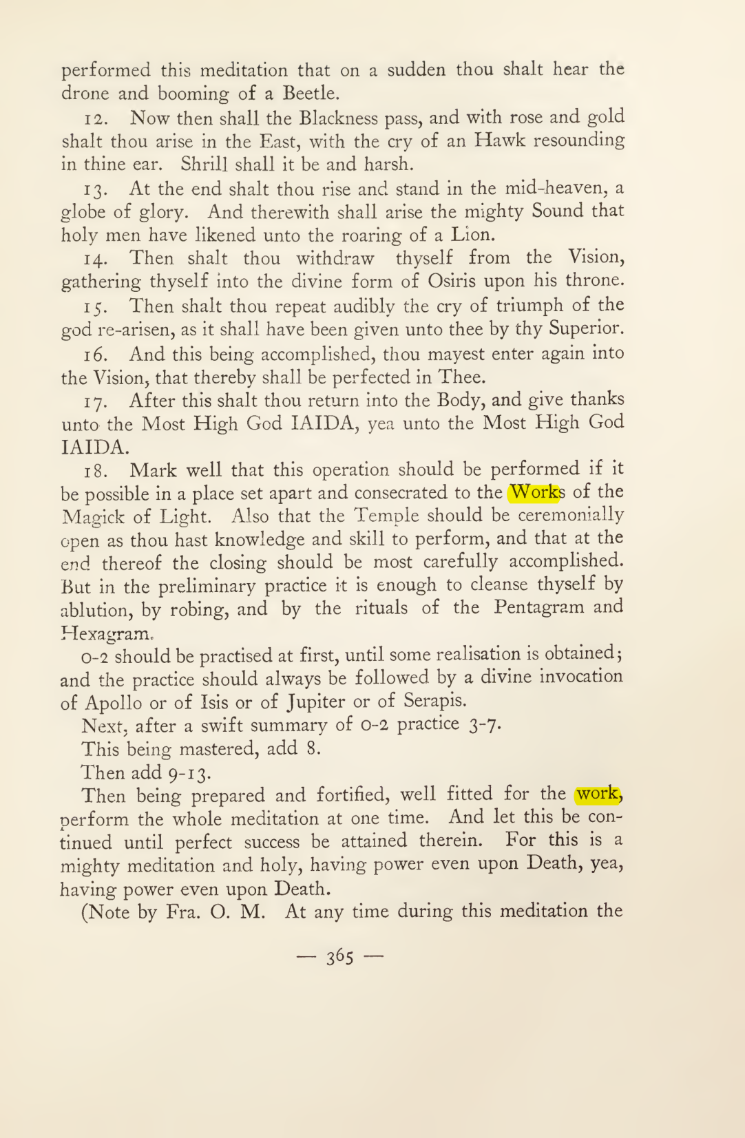 Original scan of Magick in Theory and Practice (Section 4), PDF page 65