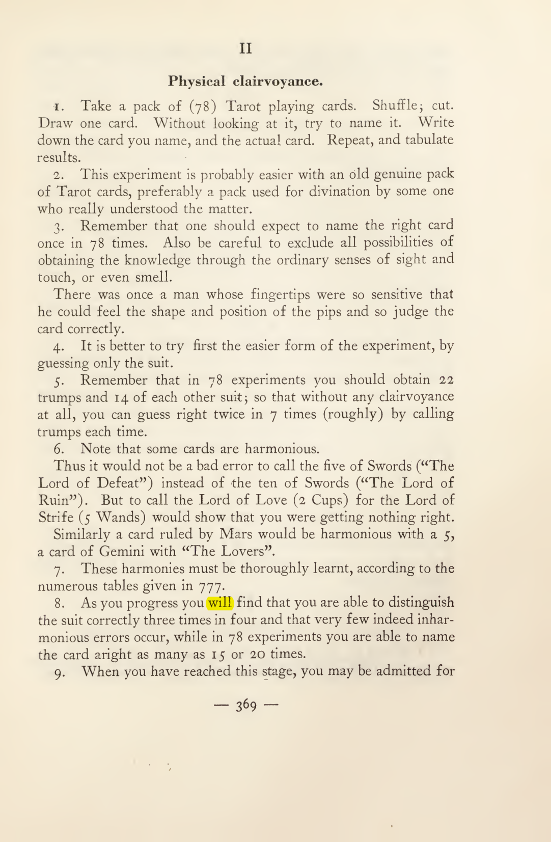 Original scan of Magick in Theory and Practice (Section 4), PDF page 69