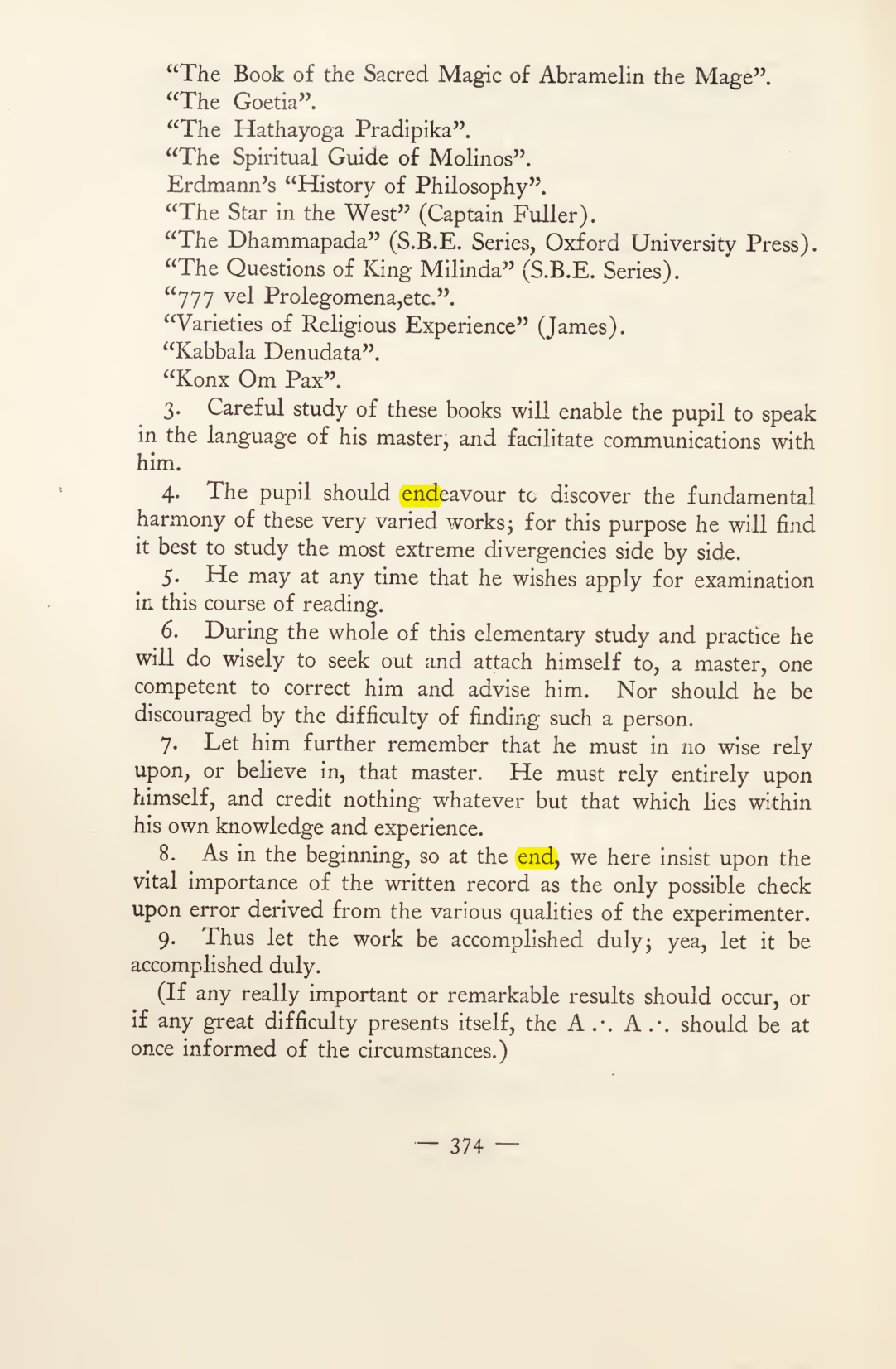 Original scan of Magick in Theory and Practice (Section 4), PDF page 74