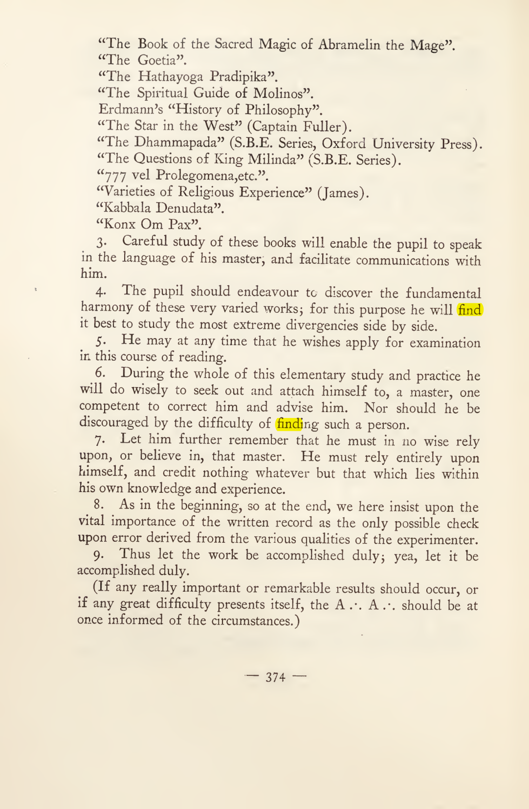 Original scan of Magick in Theory and Practice (Section 4), PDF page 74