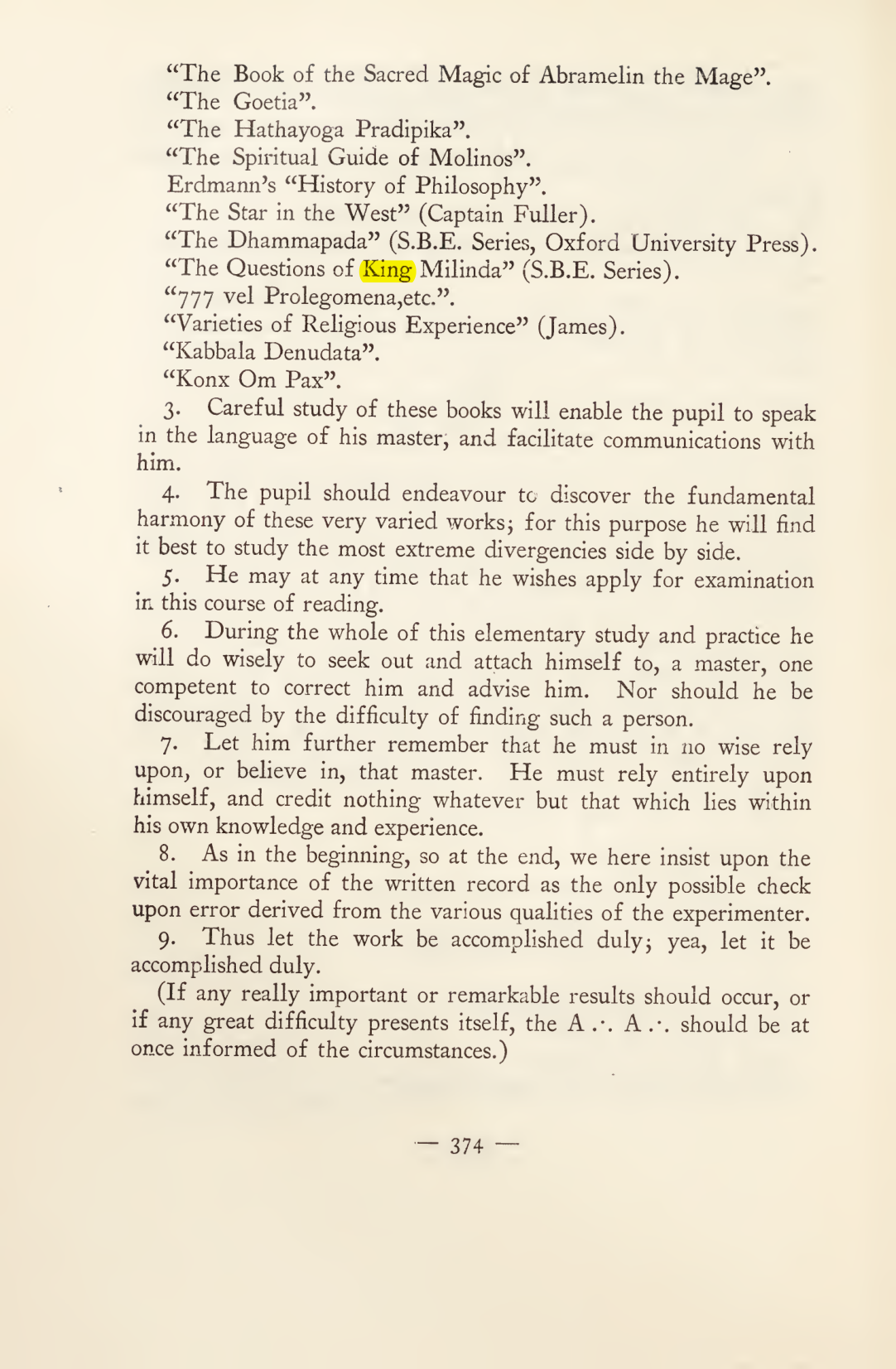Original scan of Magick in Theory and Practice (Section 4), PDF page 74