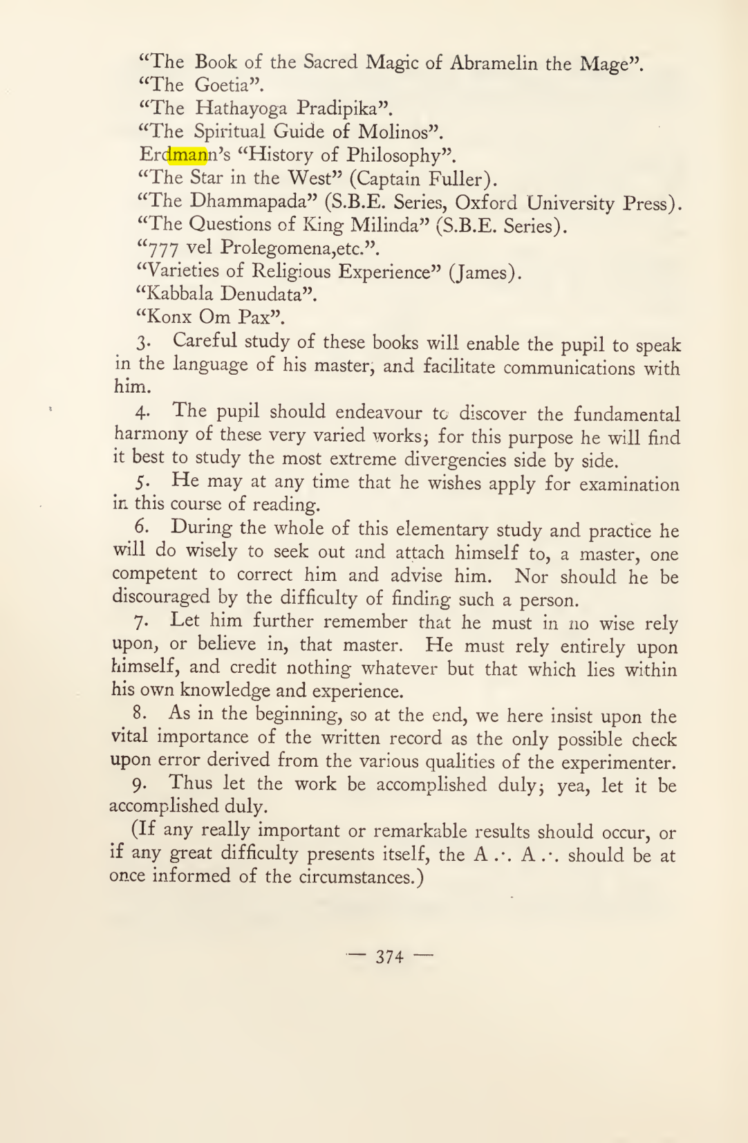 Original scan of Magick in Theory and Practice (Section 4), PDF page 74