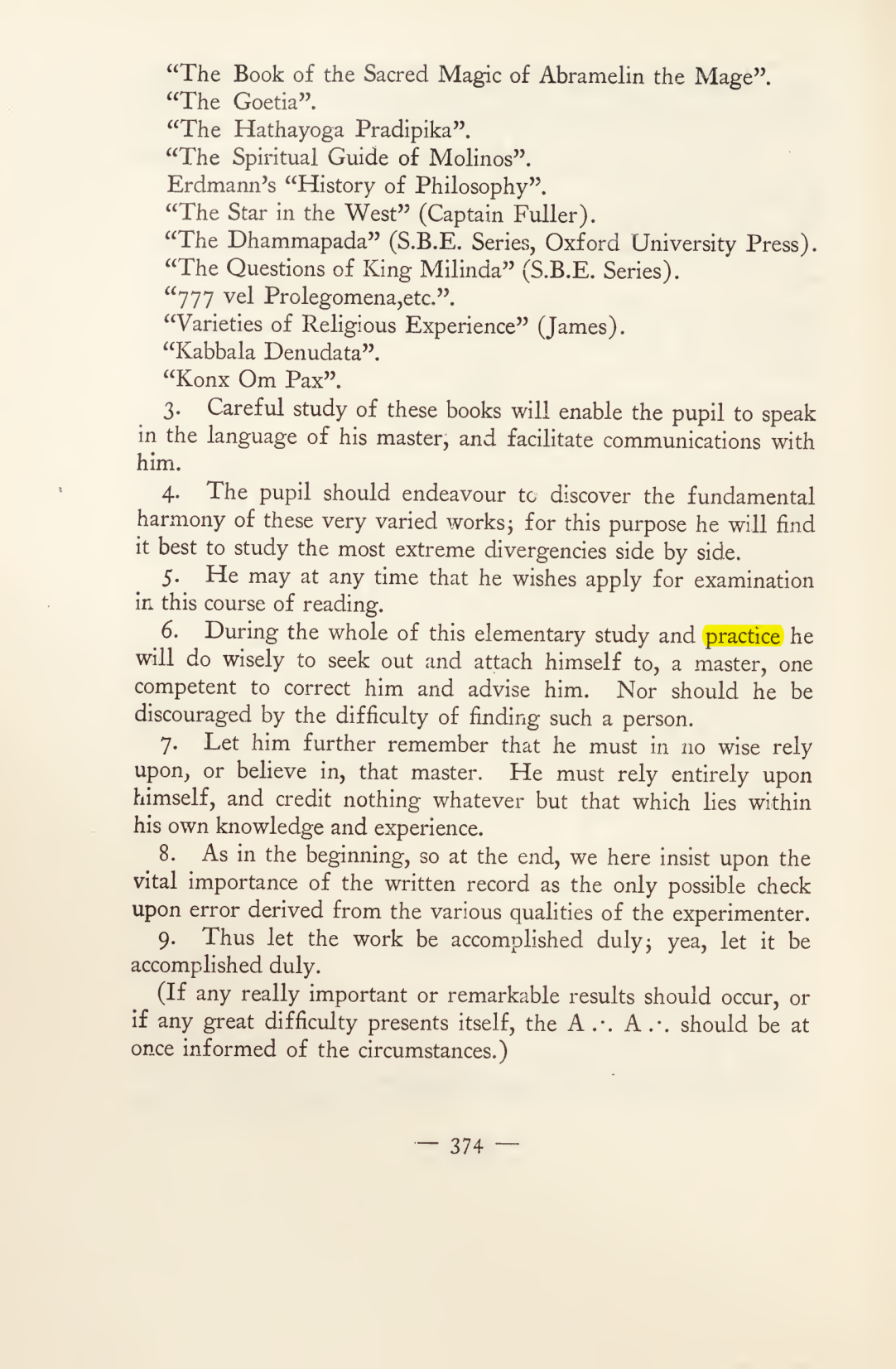 Original scan of Magick in Theory and Practice (Section 4), PDF page 74