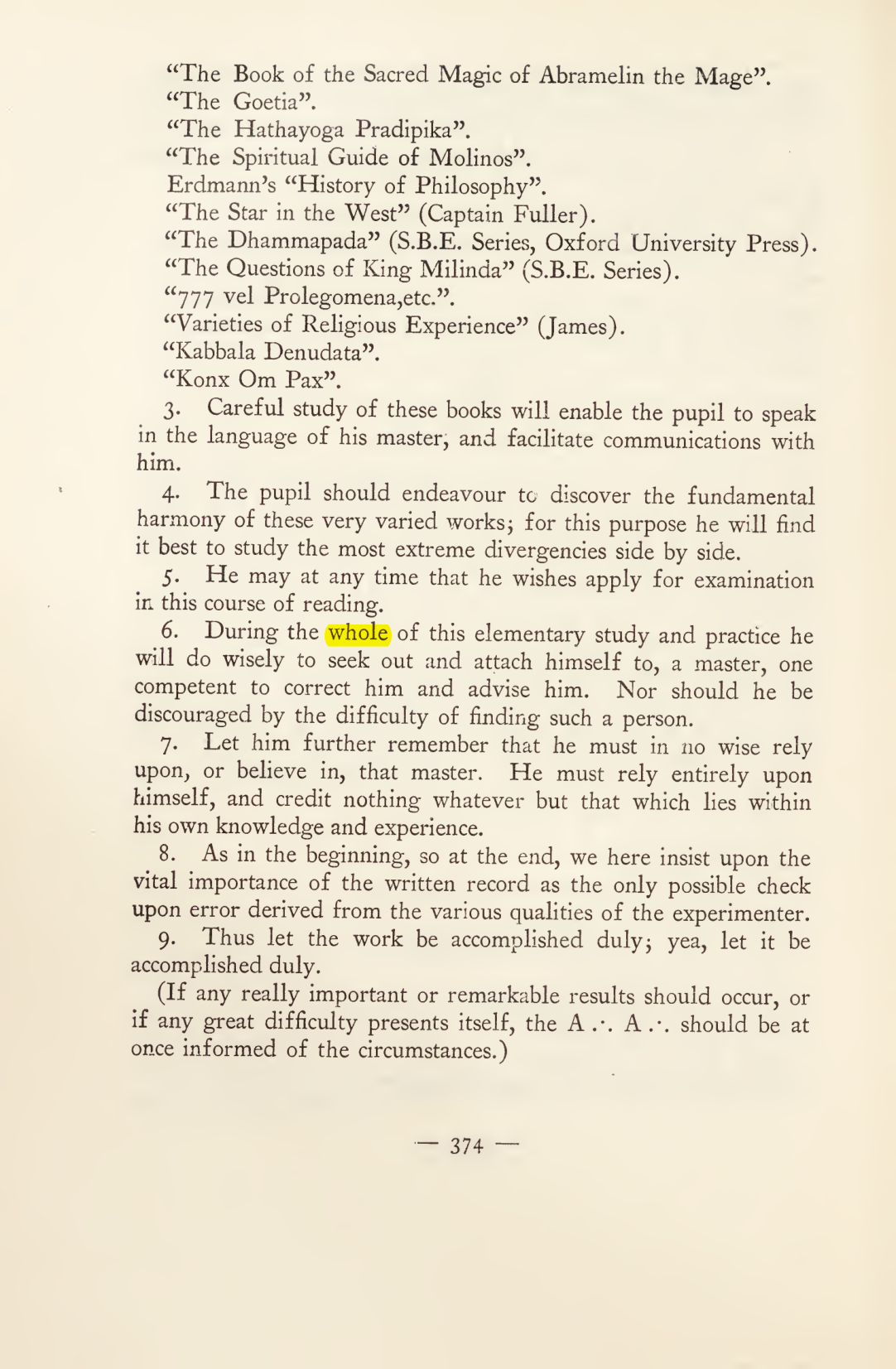 Original scan of Magick in Theory and Practice (Section 4), PDF page 74