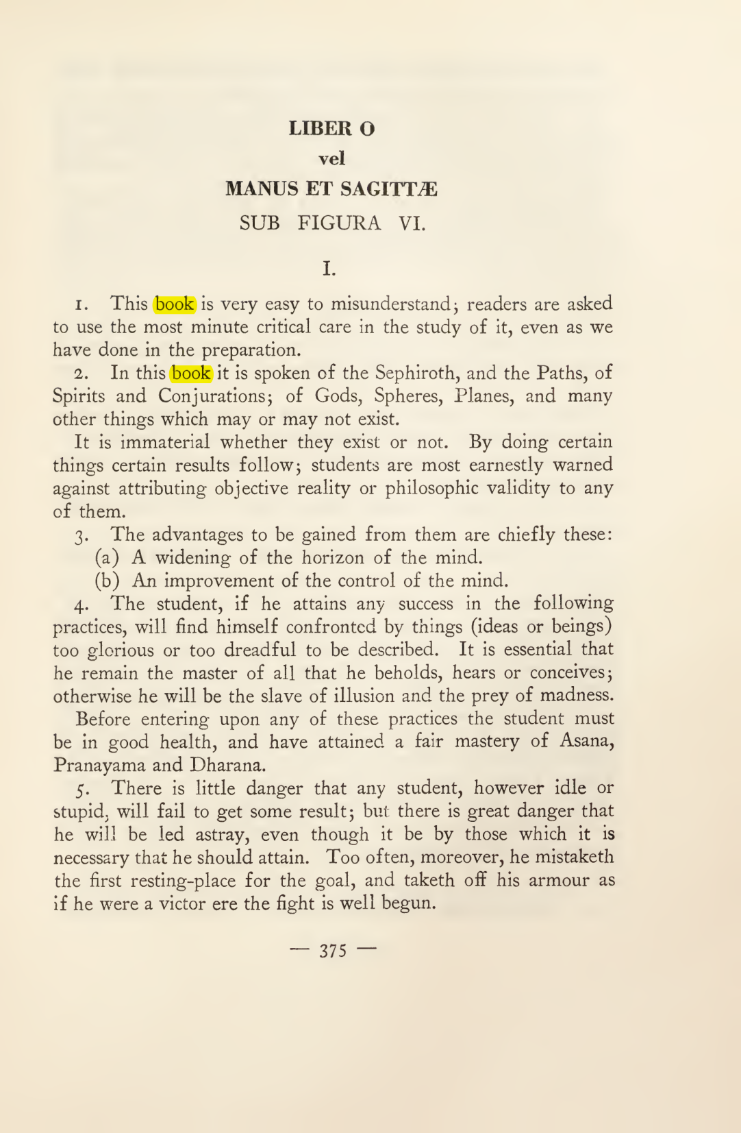 Original scan of Magick in Theory and Practice (Section 4), PDF page 75