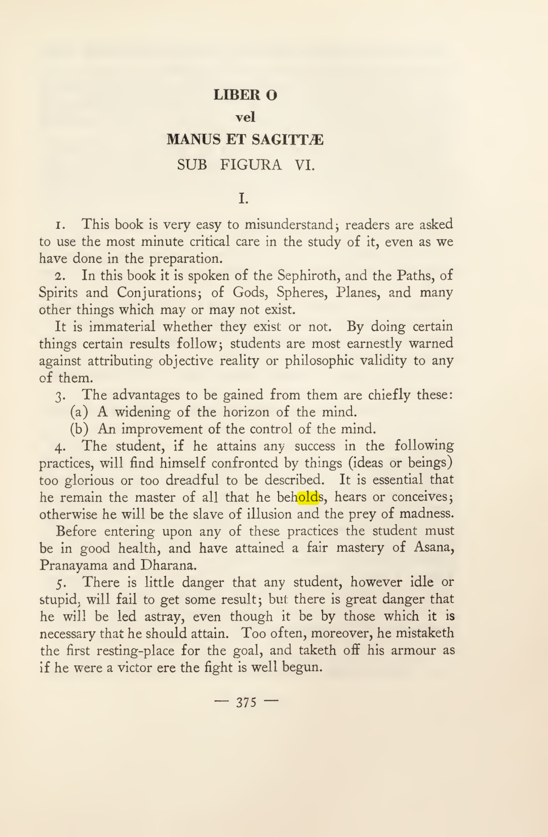Original scan of Magick in Theory and Practice (Section 4), PDF page 75