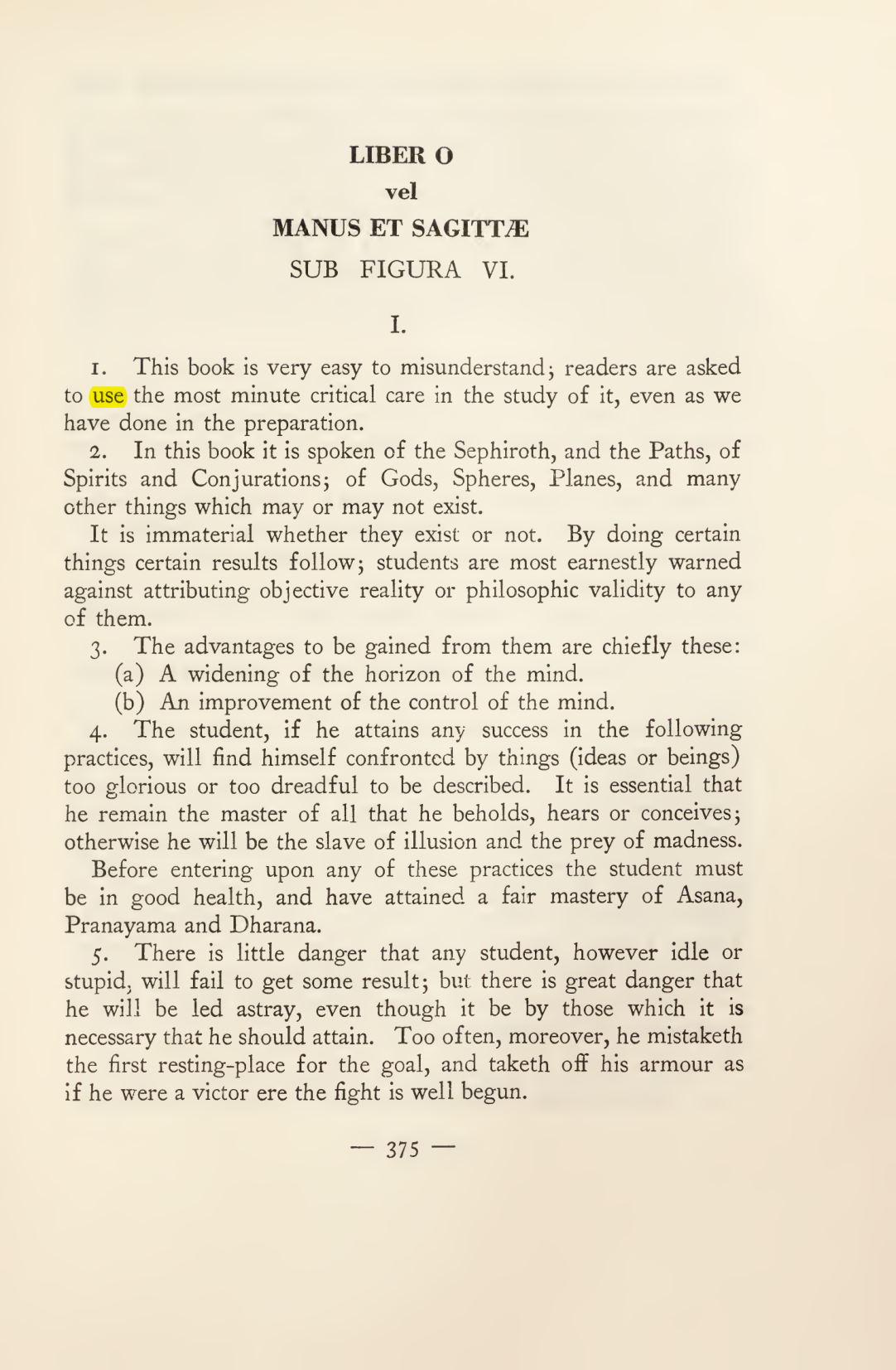 Original scan of Magick in Theory and Practice (Section 4), PDF page 75