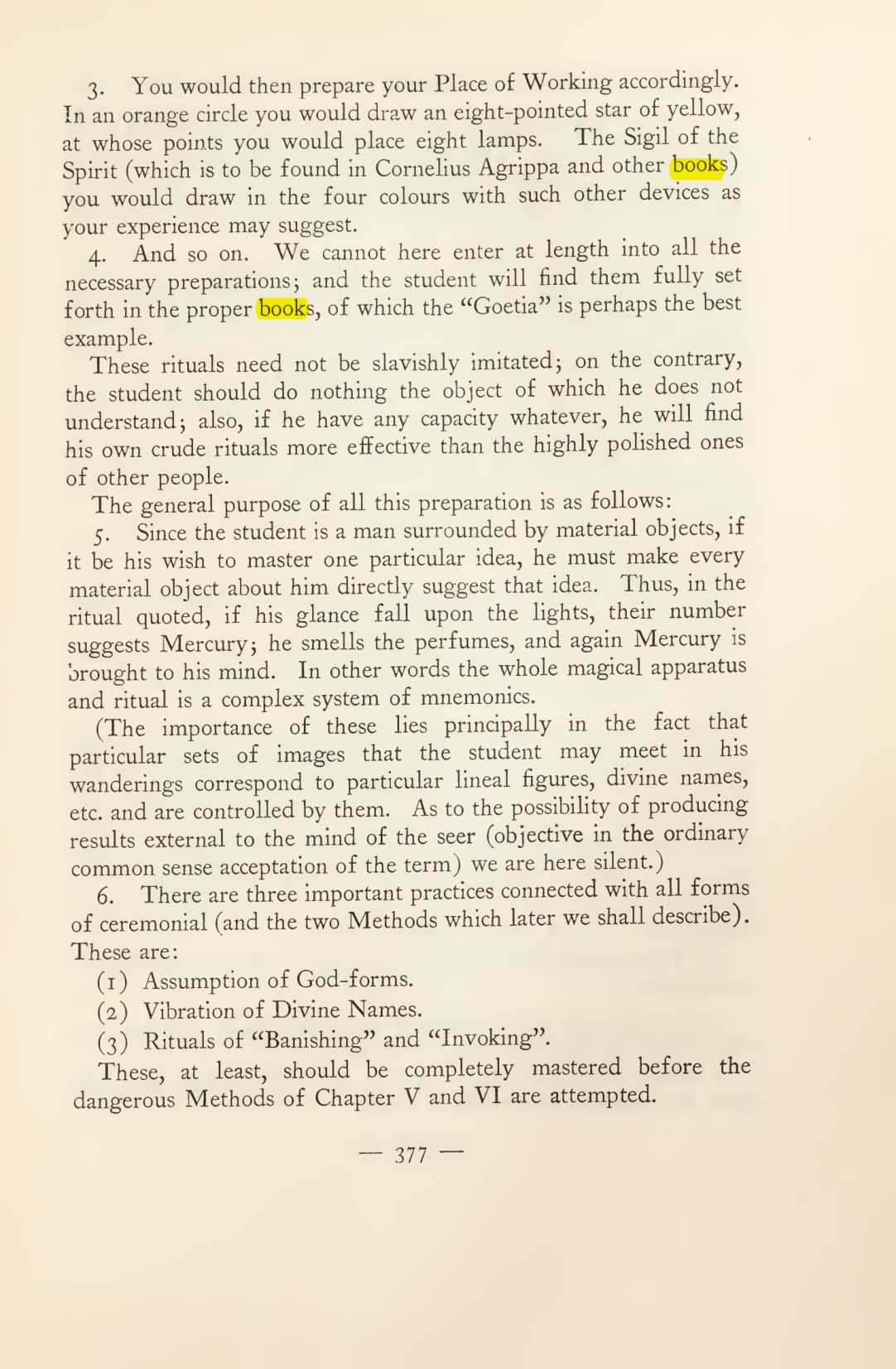 Original scan of Magick in Theory and Practice (Section 4), PDF page 77