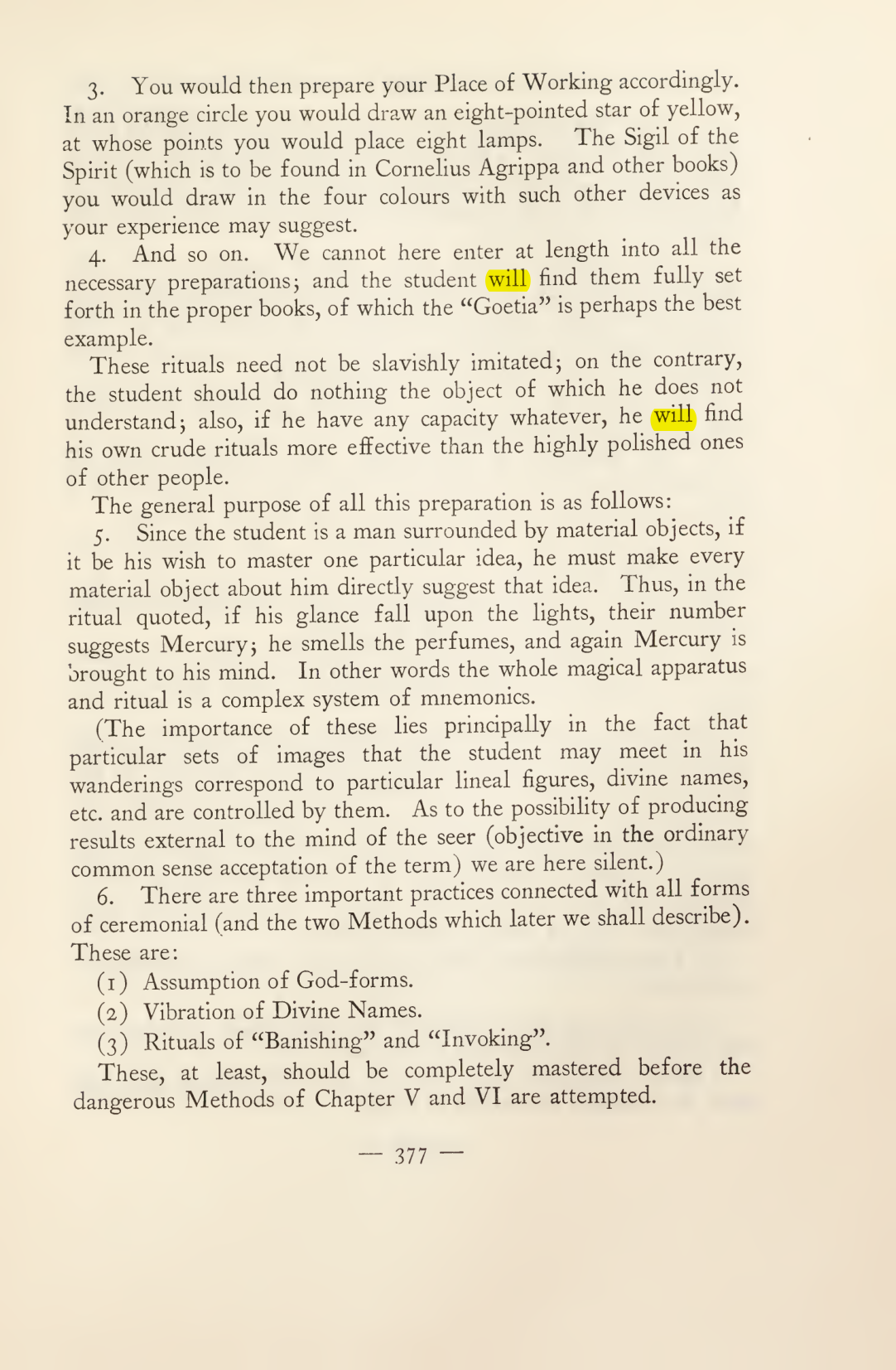 Original scan of Magick in Theory and Practice (Section 4), PDF page 77