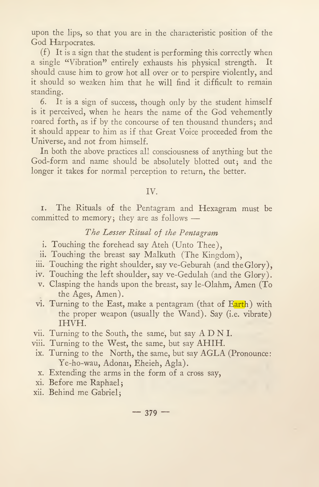 Original scan of Magick in Theory and Practice (Section 4), PDF page 79