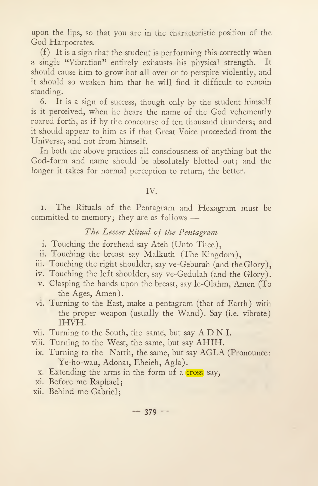 Original scan of Magick in Theory and Practice (Section 4), PDF page 79