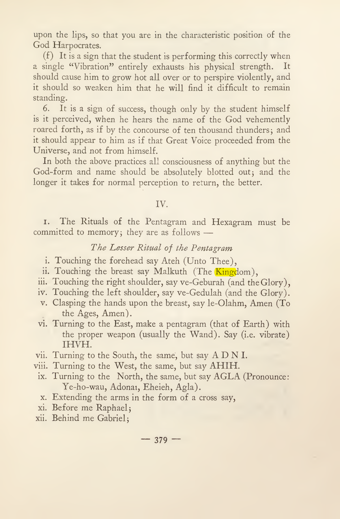 Original scan of Magick in Theory and Practice (Section 4), PDF page 79