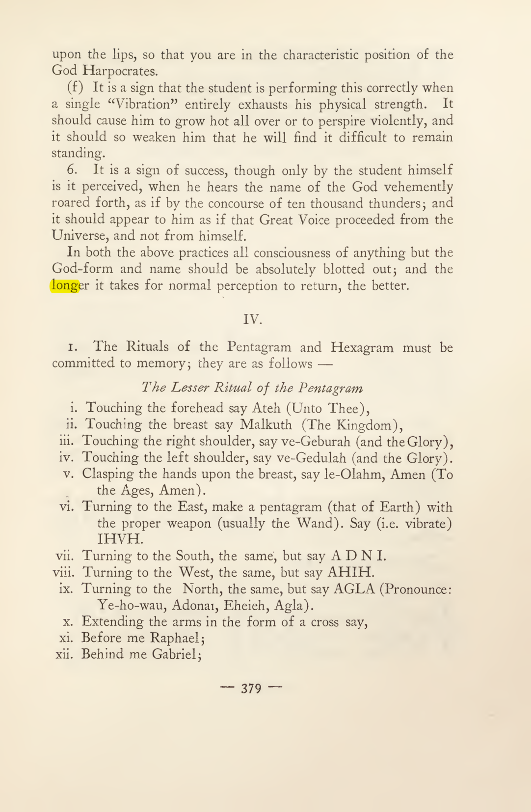 Original scan of Magick in Theory and Practice (Section 4), PDF page 79