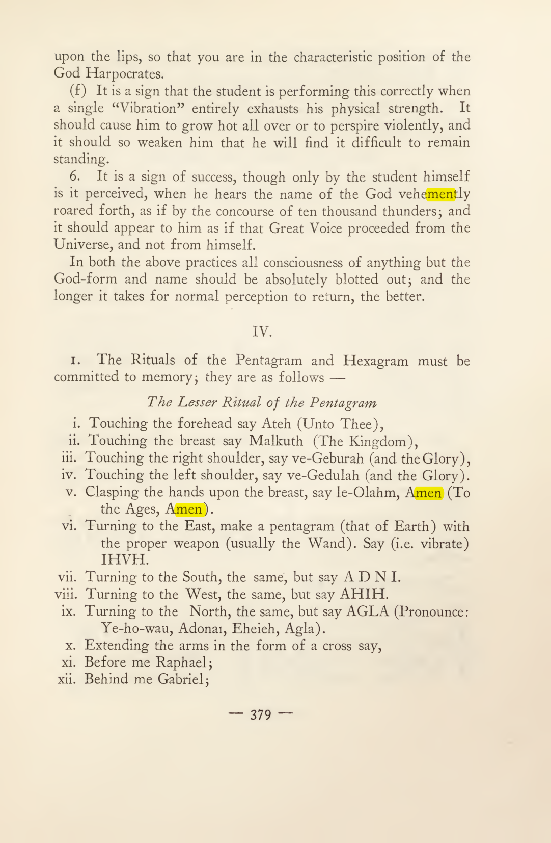 Original scan of Magick in Theory and Practice (Section 4), PDF page 79