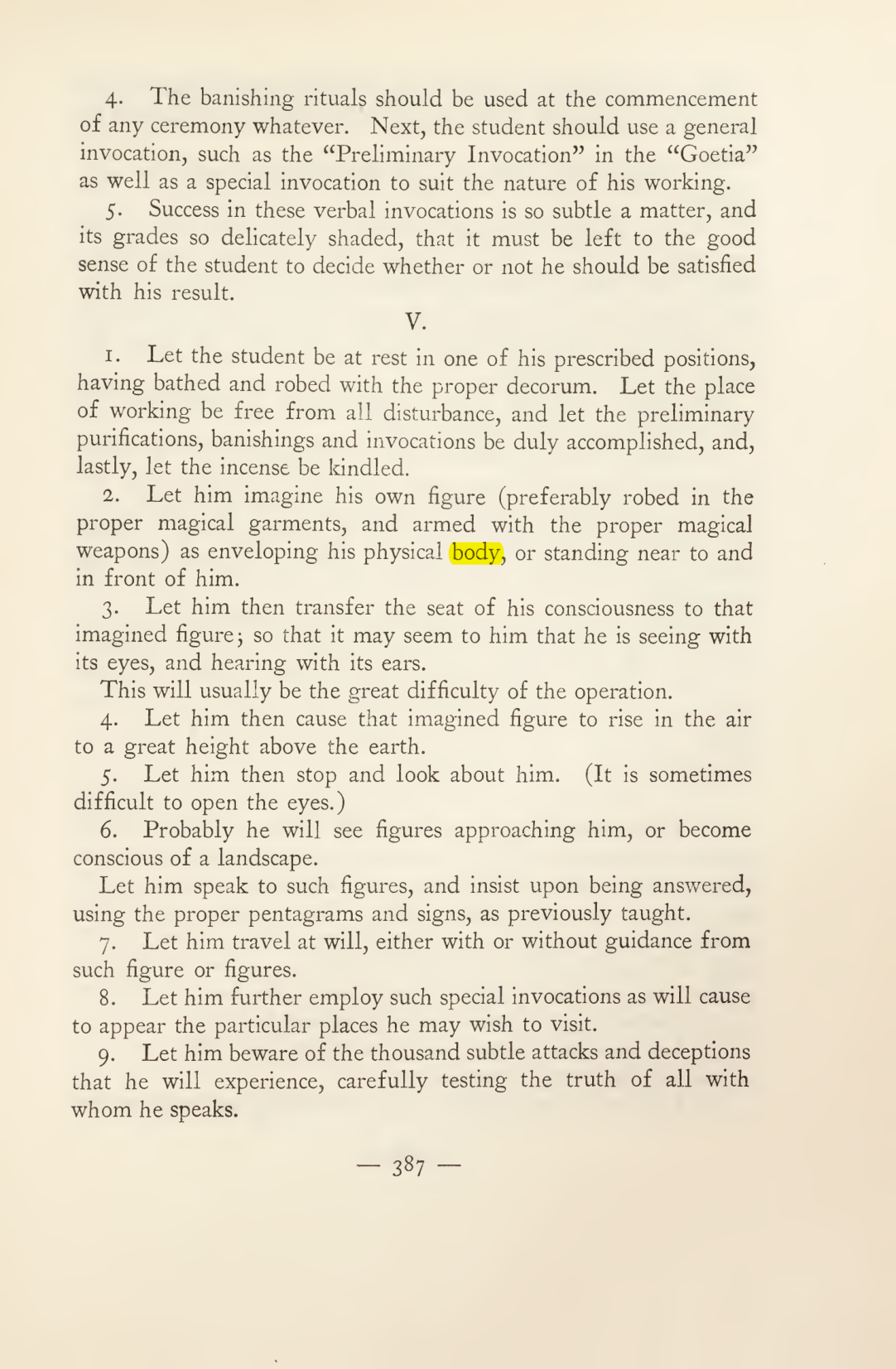 Original scan of Magick in Theory and Practice (Section 4), PDF page 87