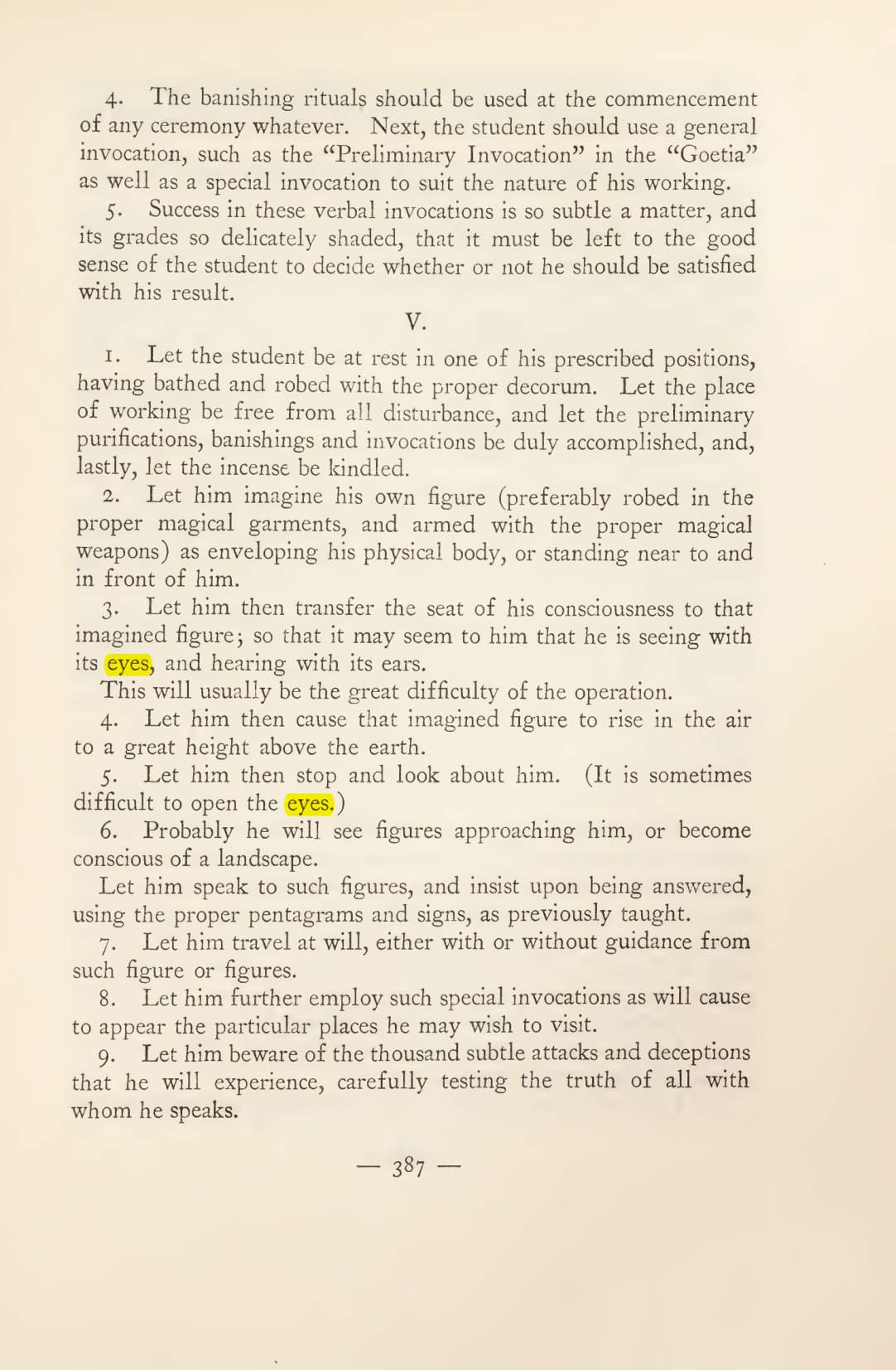 Original scan of Magick in Theory and Practice (Section 4), PDF page 87