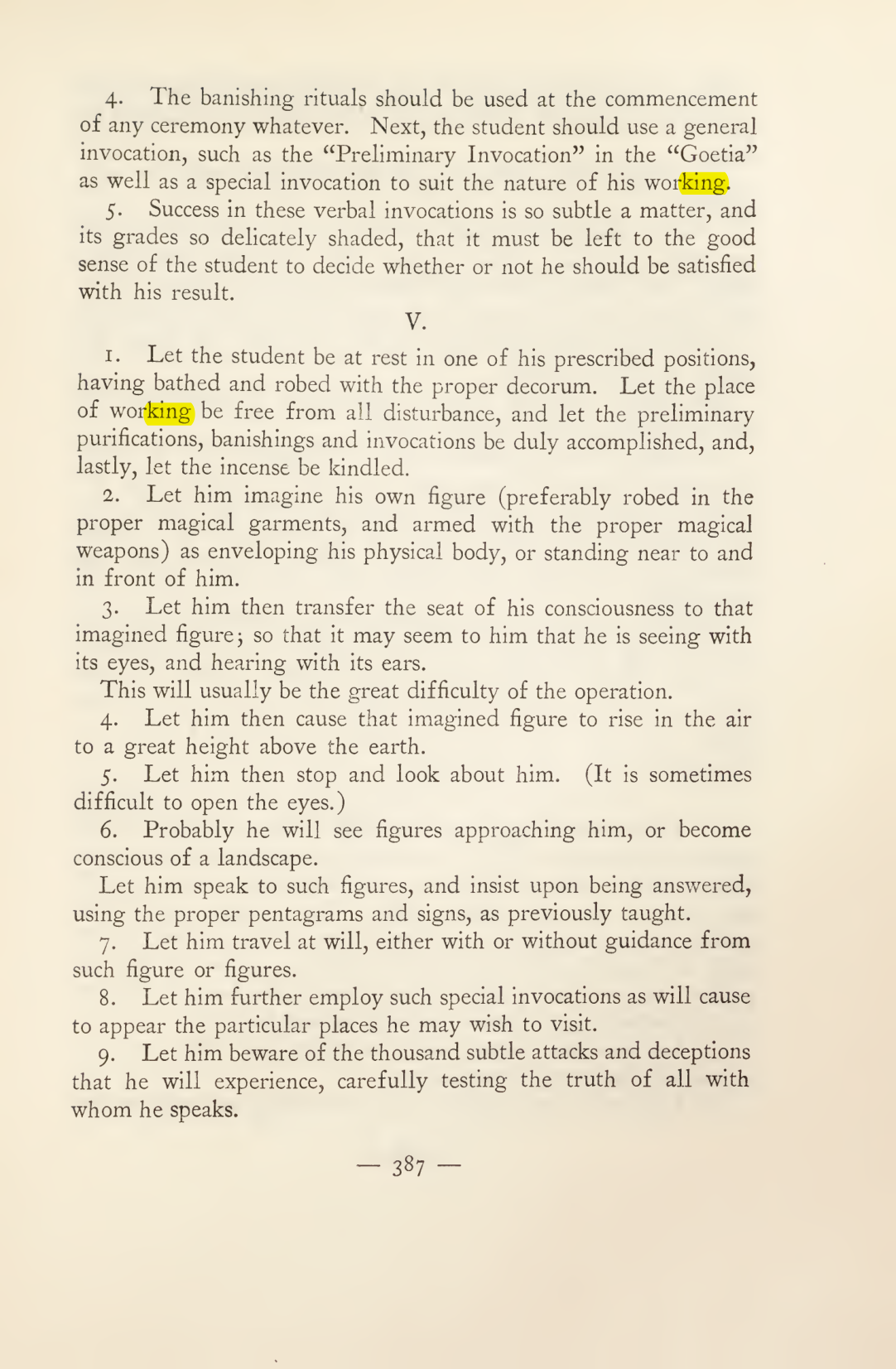 Original scan of Magick in Theory and Practice (Section 4), PDF page 87