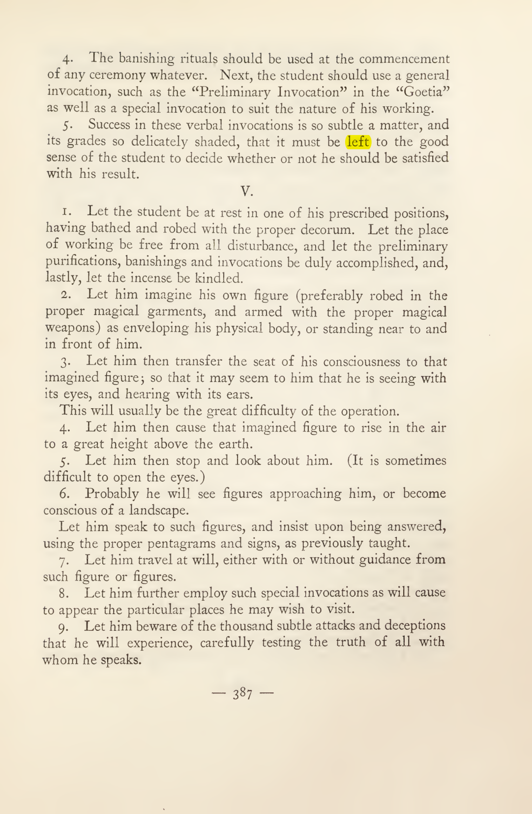 Original scan of Magick in Theory and Practice (Section 4), PDF page 87