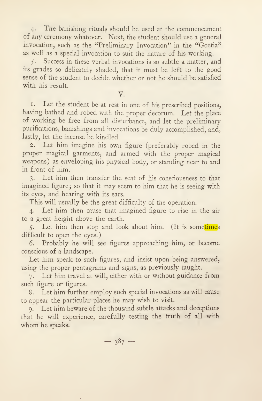Original scan of Magick in Theory and Practice (Section 4), PDF page 87