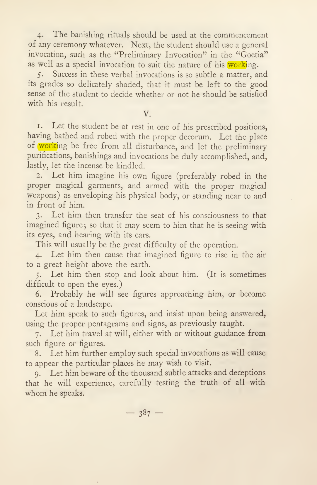 Original scan of Magick in Theory and Practice (Section 4), PDF page 87