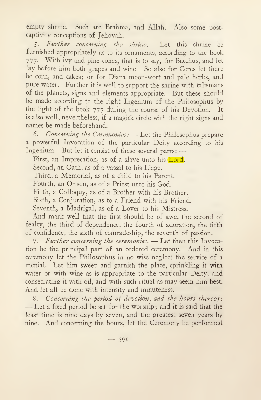 Original scan of Magick in Theory and Practice (Section 4), PDF page 91