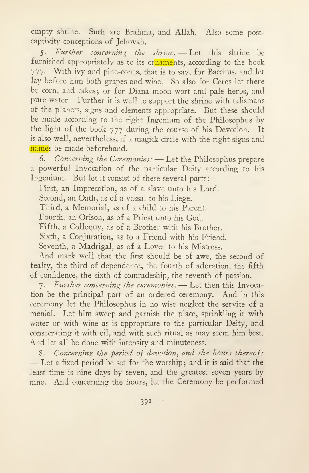 Original scan of Magick in Theory and Practice (Section 4), PDF page 91