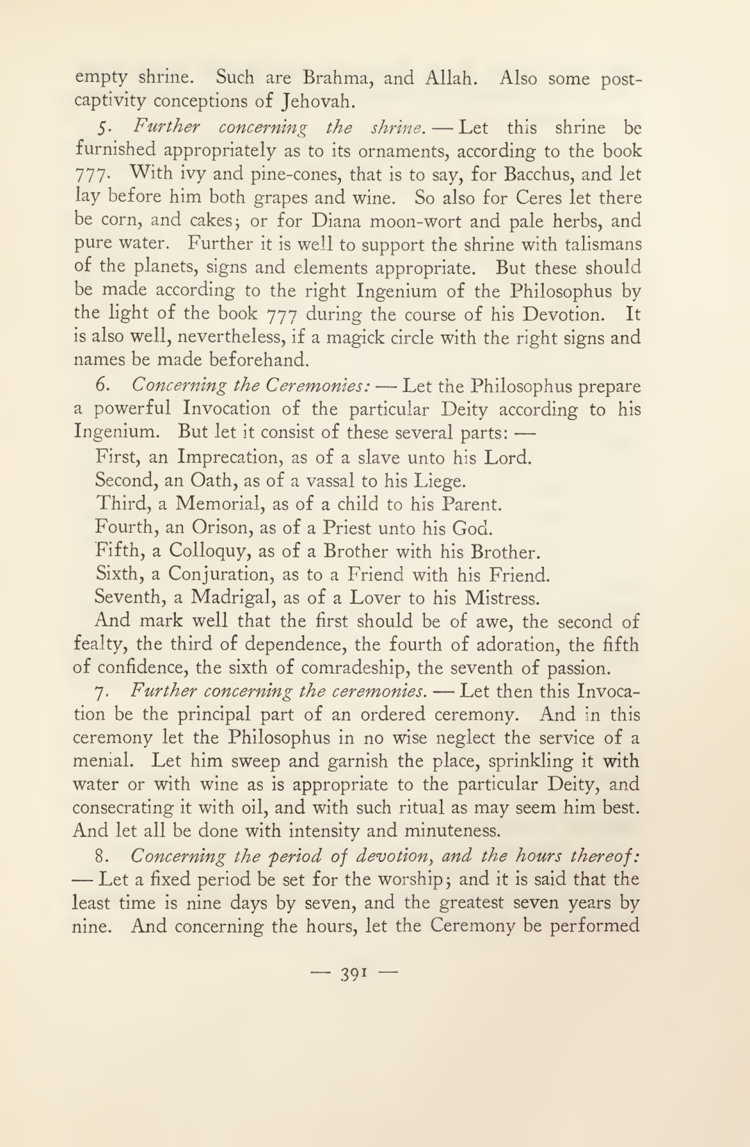 Original scan of Magick in Theory and Practice (Section 4), PDF page 91