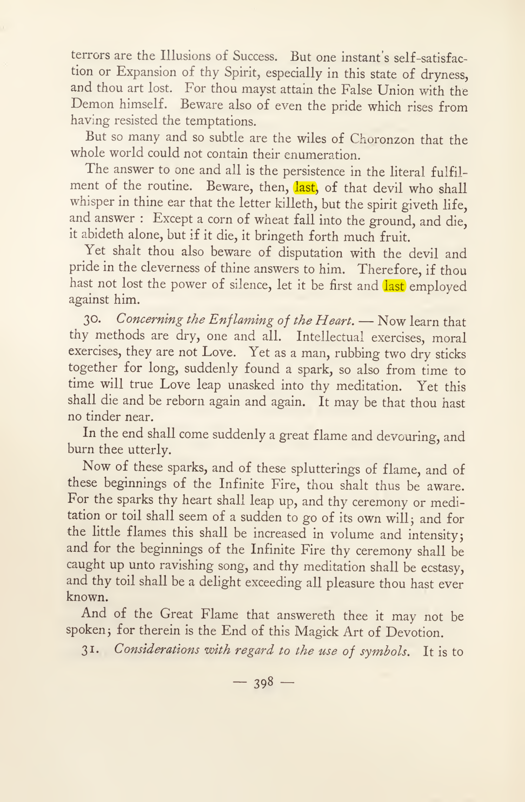 Original scan of Magick in Theory and Practice (Section 4), PDF page 98