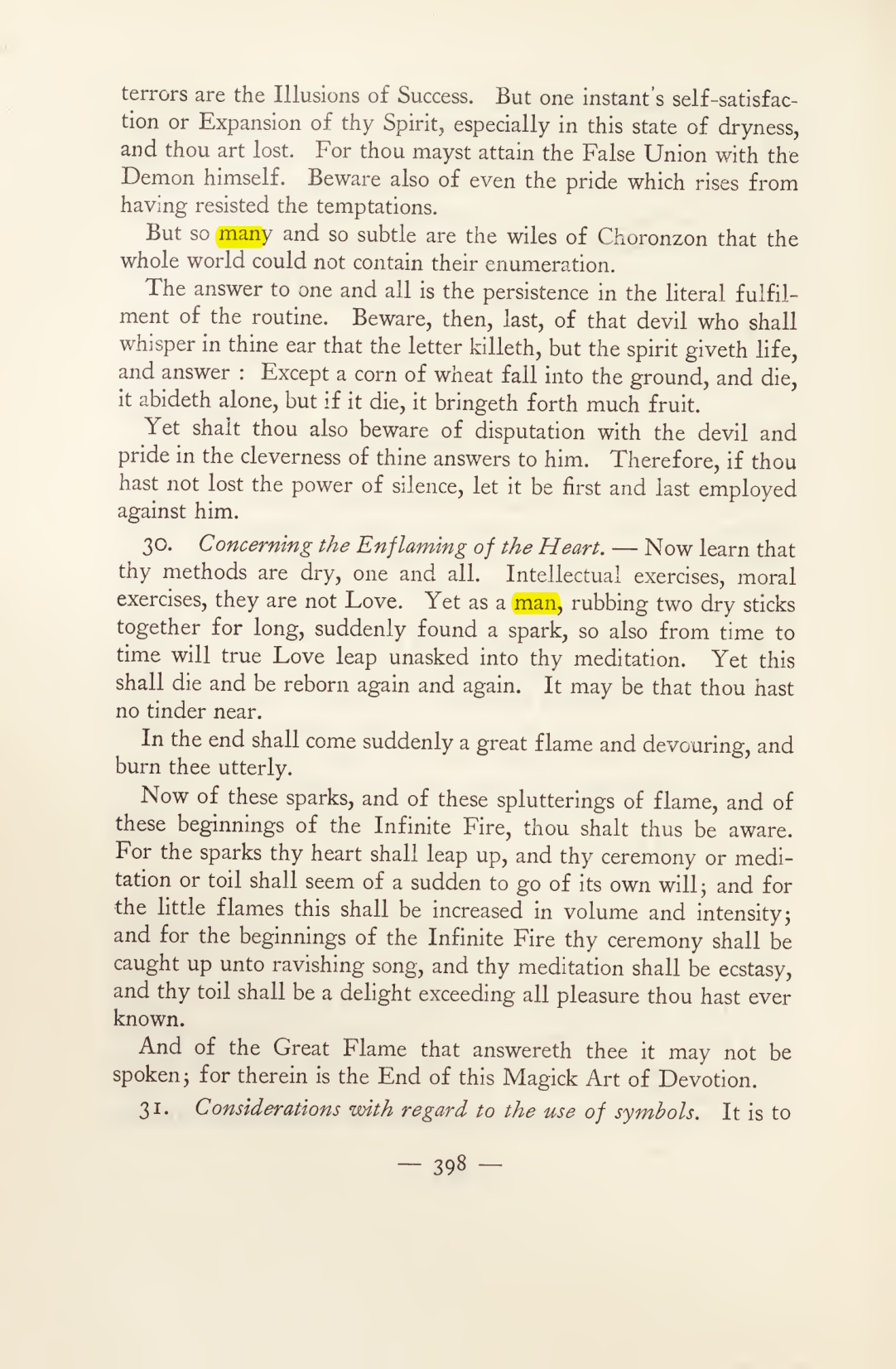 Original scan of Magick in Theory and Practice (Section 4), PDF page 98