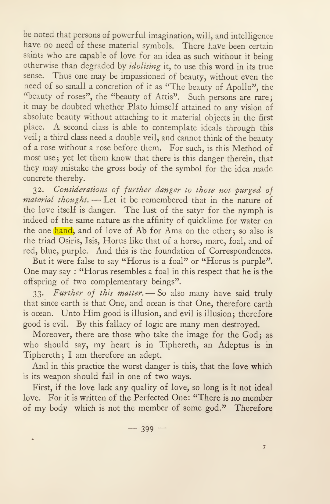 Original scan of Magick in Theory and Practice (Section 4), PDF page 99