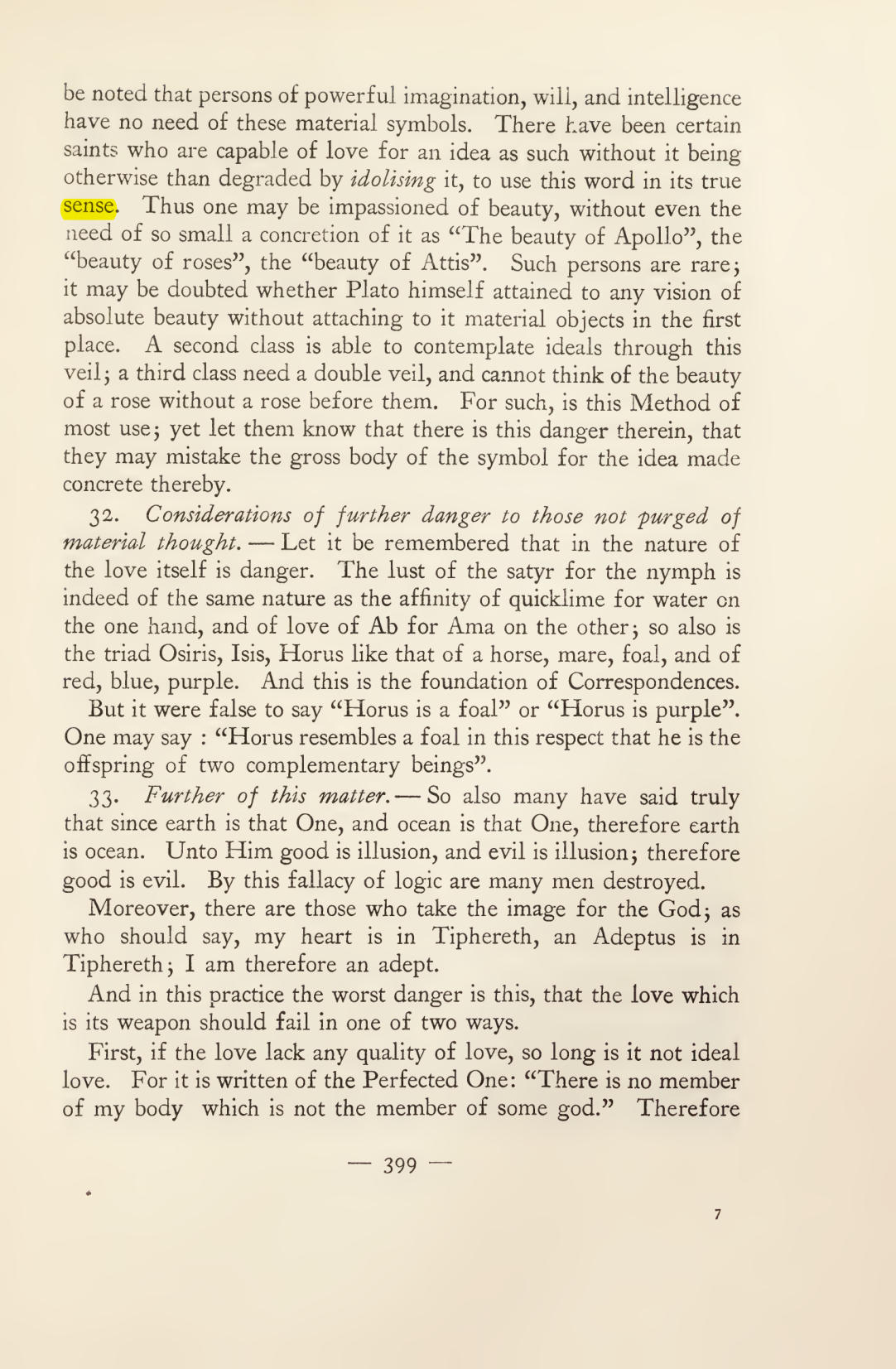 Original scan of Magick in Theory and Practice (Section 4), PDF page 99
