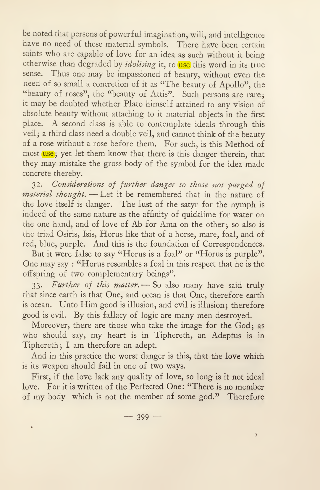 Original scan of Magick in Theory and Practice (Section 4), PDF page 99