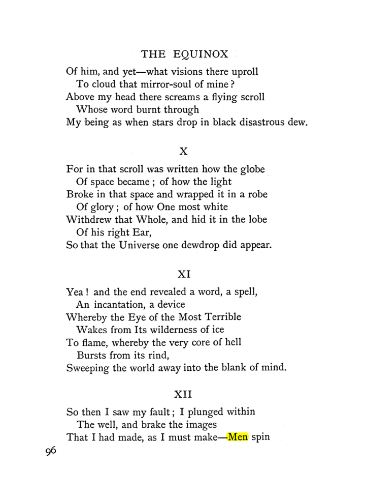Original scan of The Equinox (Volume I, Number I), PDF page 106