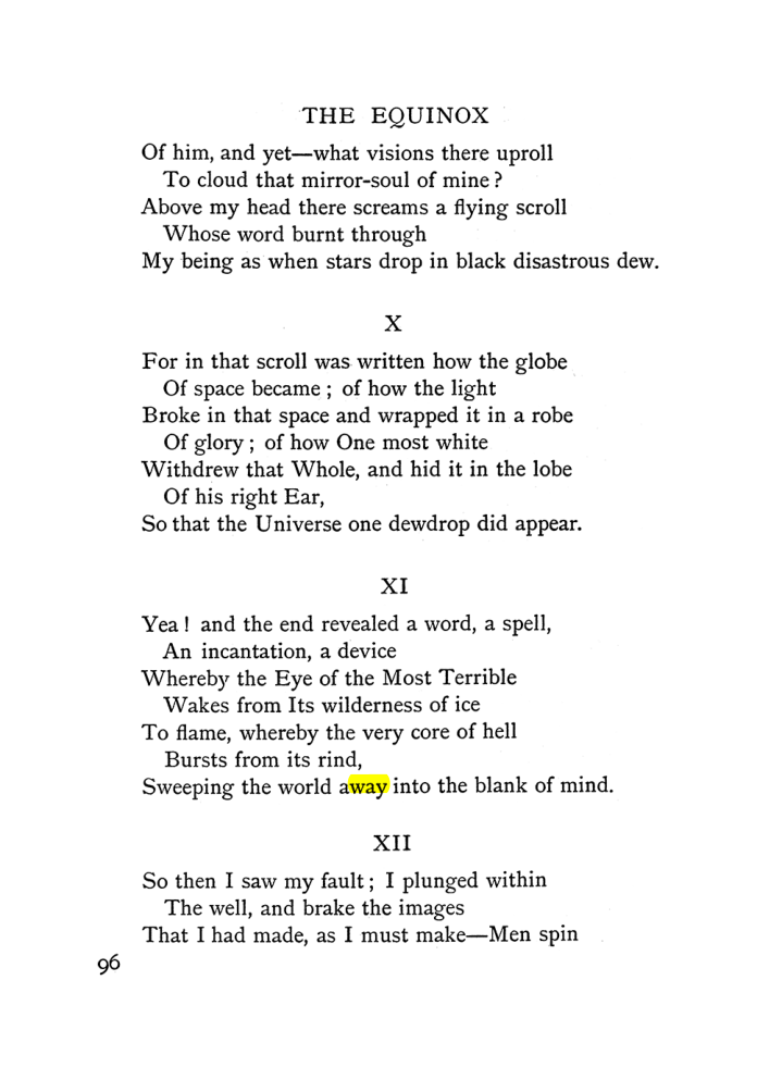Original scan of The Equinox (Volume I, Number I), PDF page 106