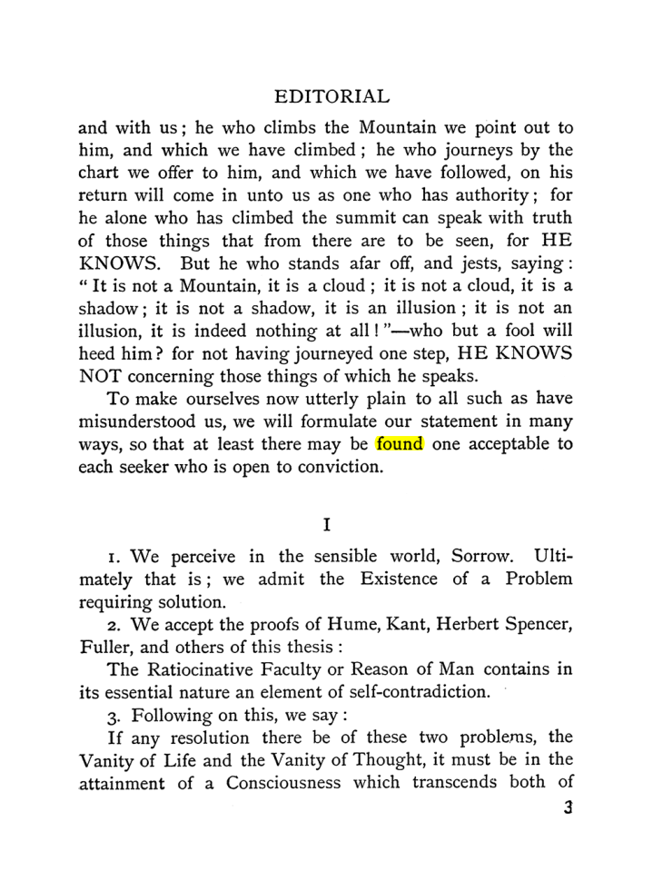 Original scan of The Equinox (Volume I, Number I), PDF page 11