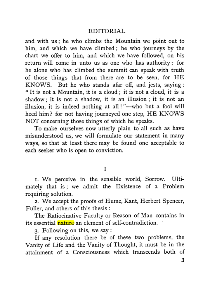 Original scan of The Equinox (Volume I, Number I), PDF page 11