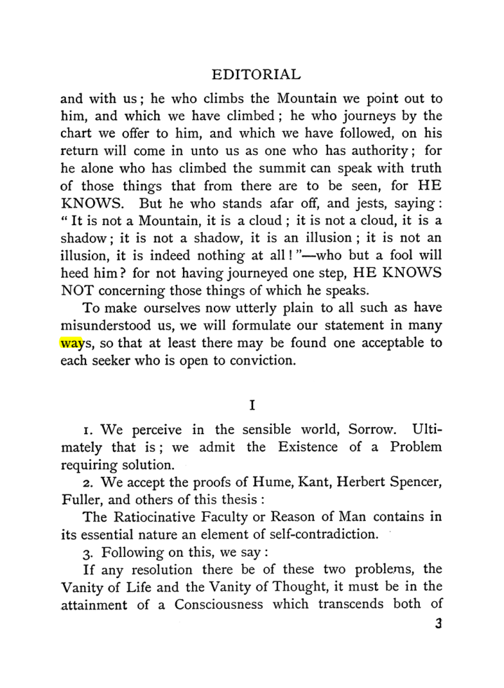 Original scan of The Equinox (Volume I, Number I), PDF page 11