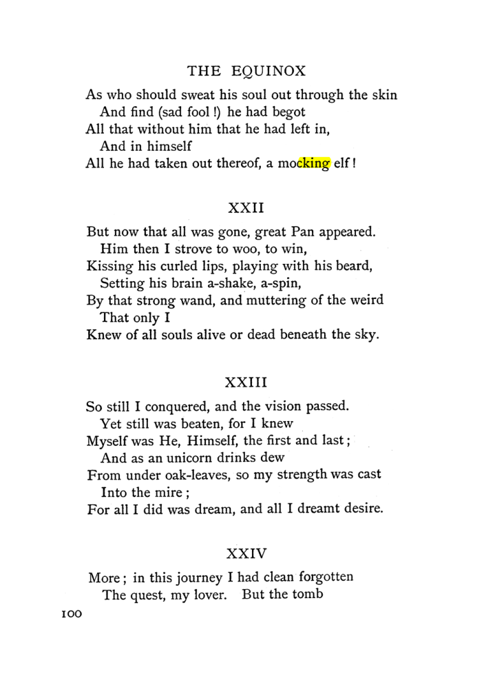 Original scan of The Equinox (Volume I, Number I), PDF page 110