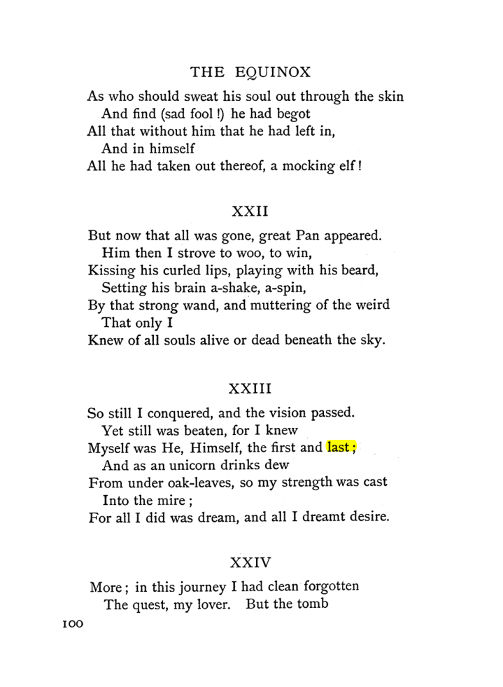 Original scan of The Equinox (Volume I, Number I), PDF page 110
