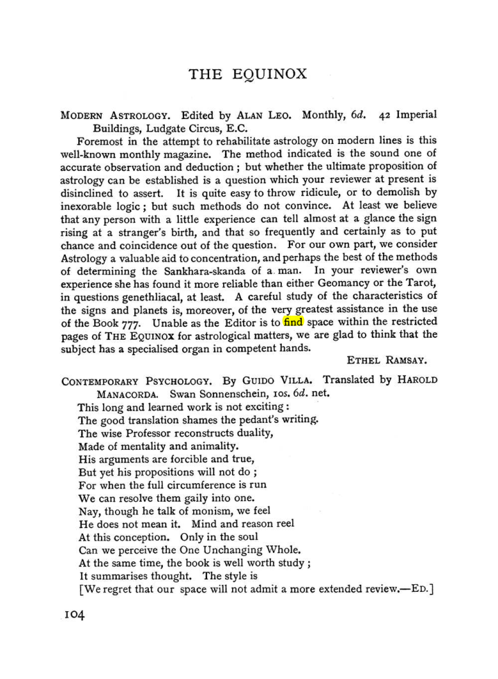 Original scan of The Equinox (Volume I, Number I), PDF page 114