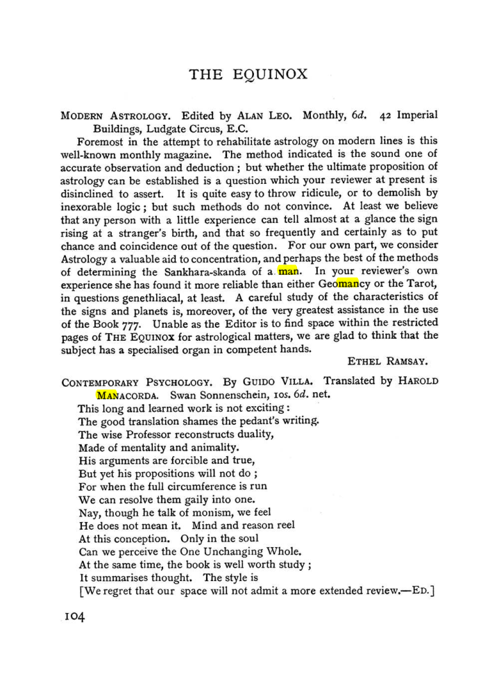 Original scan of The Equinox (Volume I, Number I), PDF page 114
