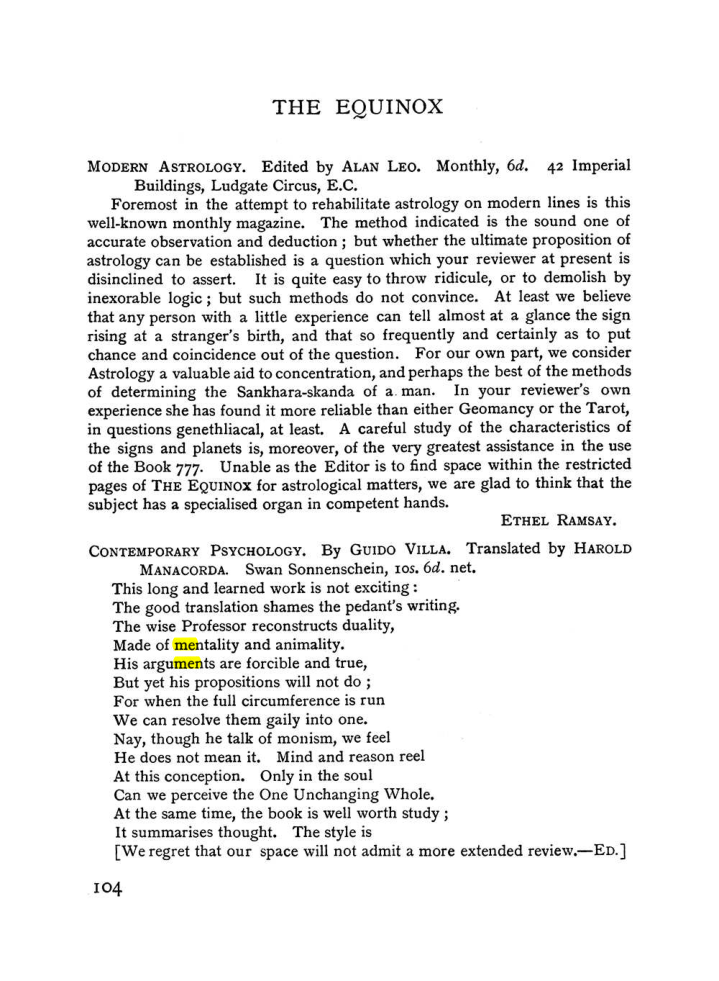 Original scan of The Equinox (Volume I, Number I), PDF page 114