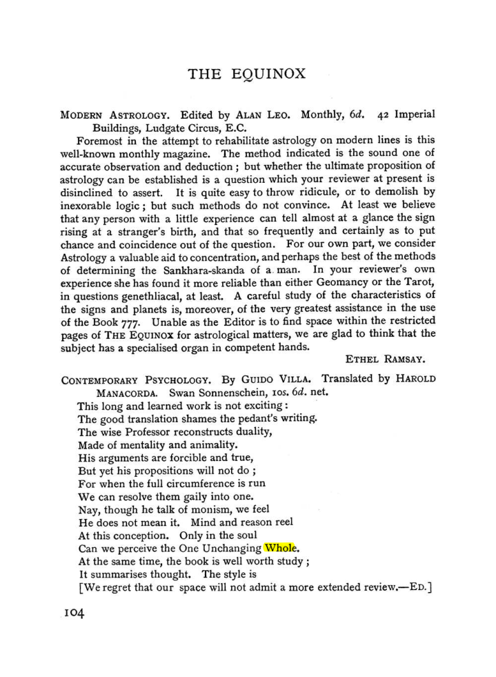Original scan of The Equinox (Volume I, Number I), PDF page 114