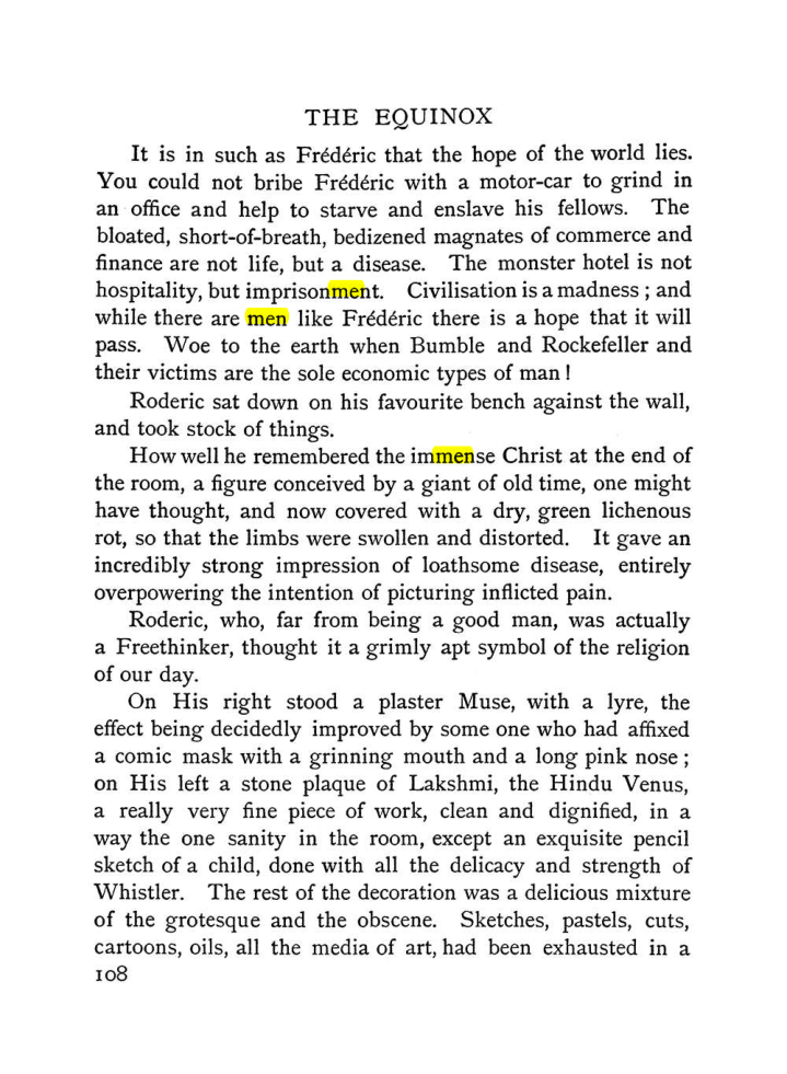Original scan of The Equinox (Volume I, Number I), PDF page 118